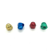 High quality m6 cap open acorn nut motorcycle decoration nut bolt cap dome nut for car/ bicycle/motorcycle